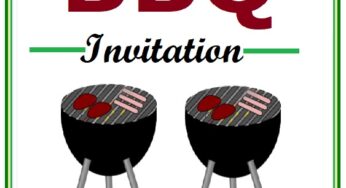 BBQ Invitation Template