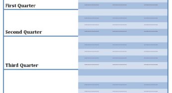 Cost Statement Template