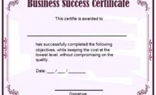 Business-Success-Certificate-Template