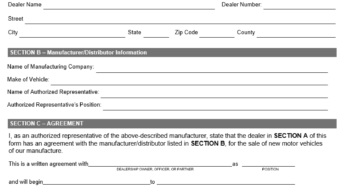 Franchise Agreement Template